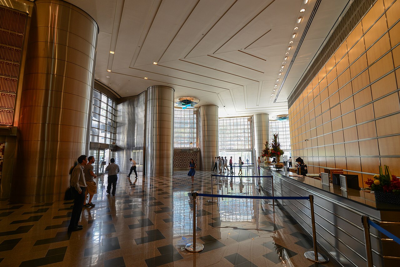 Islamic patterns in Petronas Towers